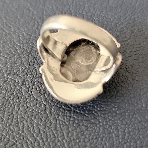 Turritella Agate Ring Sterling Silver - Picture 5 of 8